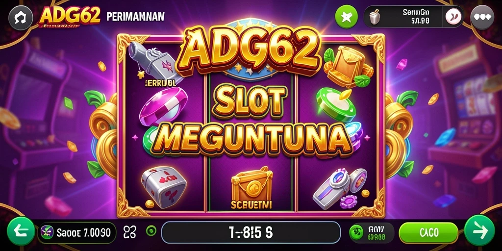 Tampilan gameplay Slot yang menarik di ADG62.