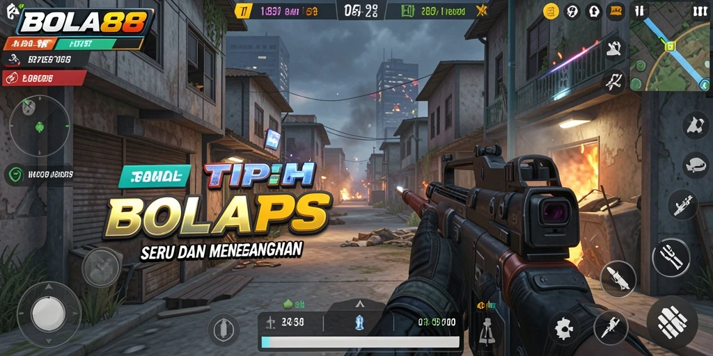 Gameplay dinamis BOLA88 dengan aksi menembak yang seru dan grafis memukau.
