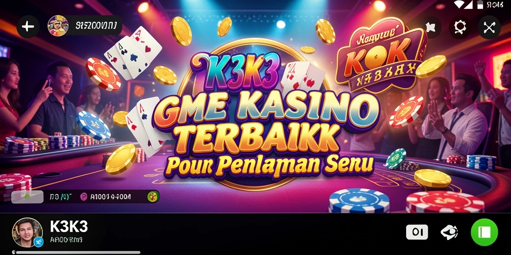 Tampilan gameplay K3K3 yang mengasyikkan dan menarik.