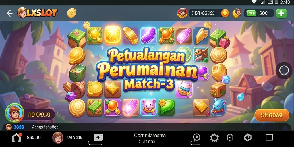 Screenshot OLXSLOT menampilkan gameplay seru dan grafis warna-warni.