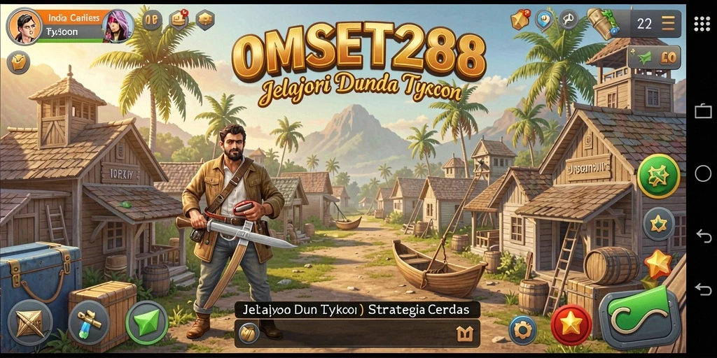 Tampilan gameplay OMSET288 yang menantang dan strategis.