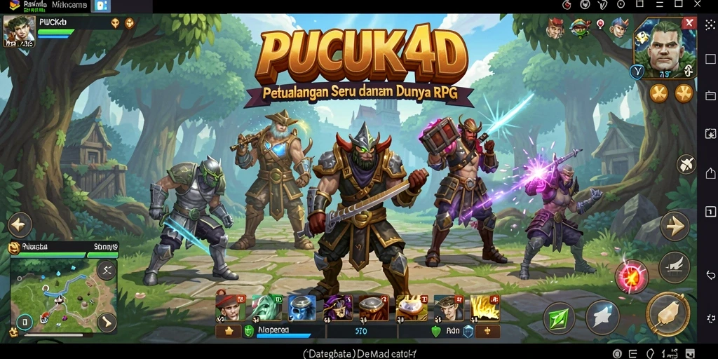Tampilan gameplay PUCUK4D yang memukau dan penuh aksi.